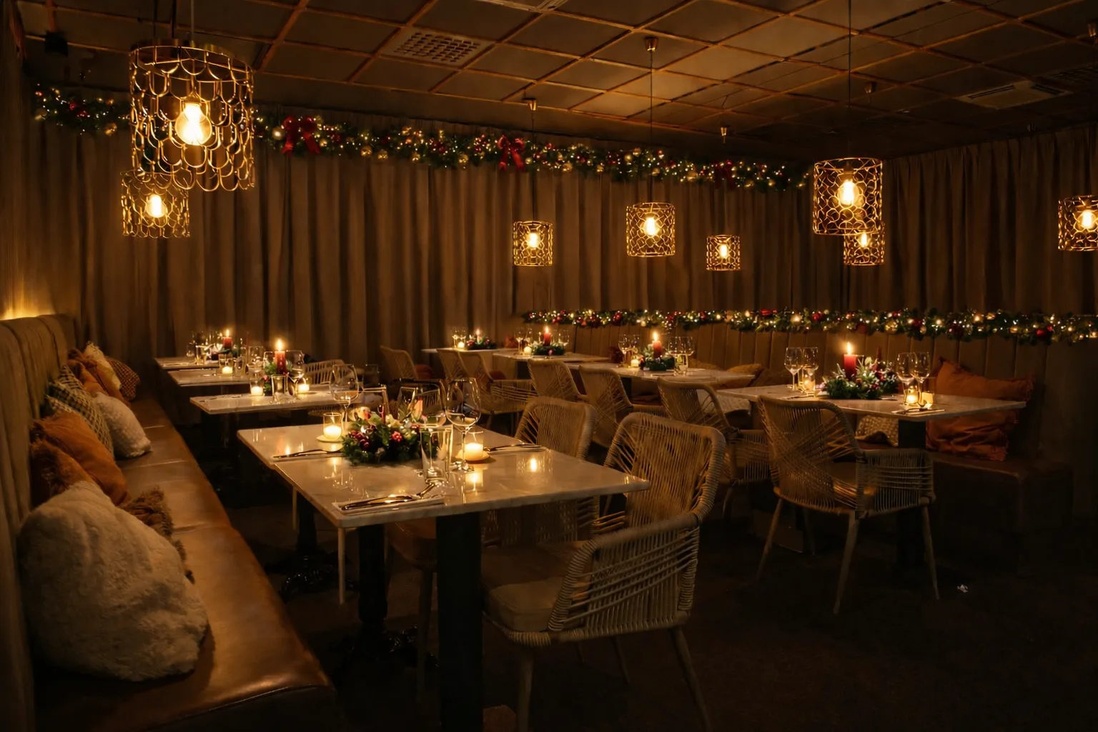Julbord i Chambre 1